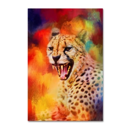 Jai Johnson 'Colorful Expressions Cheetah 2' Canvas Art,12x19